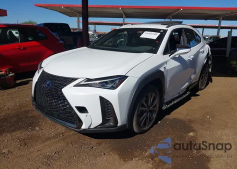 2019 Lexus Ux 250H F Sport из США, поврежденный, VIN JTHU9JBH3K2003707